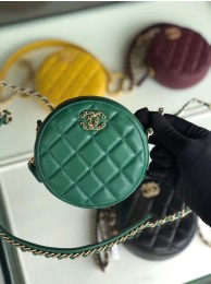 CHANEL Sheepskin Chain packet A0725 green HY19630Zr53