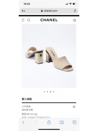 Chanel shoes CH00144 Heel Hight 7.5CM Shoes HY6820Ag46