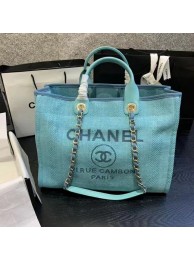 Chanel Shopping bag A66941 sky blue HY323Mc61