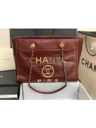 Chanel shopping bag A67001 Burgundy HY4981zd34