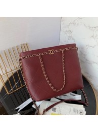 Chanel shopping bag AS2556 Burgundy HY626JD63
