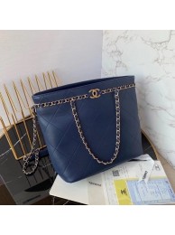 Chanel shopping bag AS2556 Navy Blue HY20069fH28