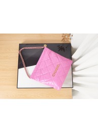 Chanel SHOPPING BAG Calfskin & Gold-Tone Meta AS3261 rose HY12923Gm74