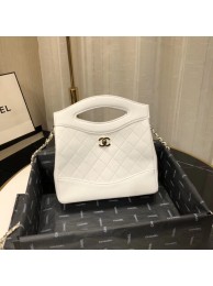 CHANEL Shopping Bag Mini Tote B57979 White HY19882np57