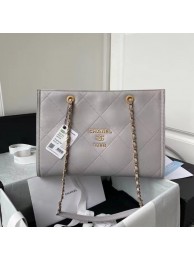 Chanel Shopping Bag Original leather AS2752 grey HY2549fH28