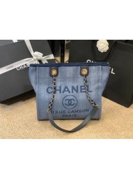 Chanel Shoulder Bag A66942 blue HY26193cP15
