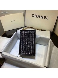 Chanel Shoulder Bag Original Leather 7738 black HY488lq41