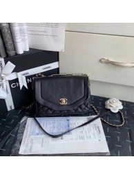 Chanel Shoulder Bag Original Leather Black AS0729 Gold HY18353Rk60