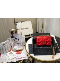 Chanel Shoulder Bag Original Leather Red AS0874 Gold HY13016Cw85