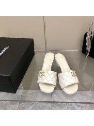 Chanel slipper 65125-2 Heel 6CM HY10144Gw67