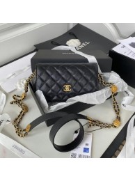 Chanel SMALL FLAP BAG AP2840 black HY7853io33