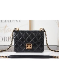 Chanel SMALL FLAP BAG AS2840 BLACK HY17035hT91