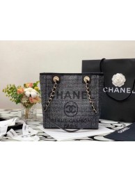 Chanel small Shopping bag A66940 black HY20425Mn81