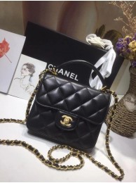 Chanel small tote bag 8817 black HY5944Fh96