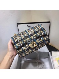 CHANEL Tweed Calfskin -Tone & Gold-Tone Metal AS1116 gold HY21429EB28