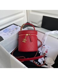 Chanel vanity case AS2061 red HY15526DS71