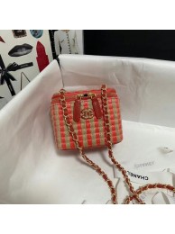 Chanel Weave Shoulder Bag AP1998 red HY26452np57