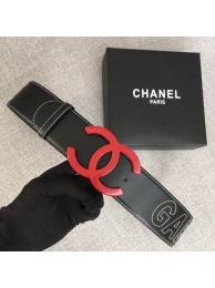 Chanel Wide leather belt with 53 mm CC4269 black HY4341xa43