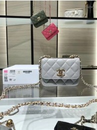 Cheap Chanel mini Flap Shoulder Bag Original leather AP2301 grey HY22106ZZ98