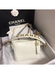 Cheap Copy Chanel gabrielle small hobo bag A91810 white HY22965Eq45