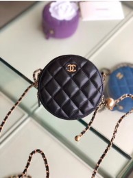 Cheap Fake Chanel Original mini Sheepskin bag AS1449 black HY9250BC48