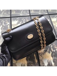 Cheap Fake Gucci GG Original Leather Shoulder Bag 576421 Black HY16185BC48