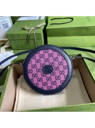 Cheap Fake Gucci Horsebit 1955 mini bag 658825 pink HY11440BC48
