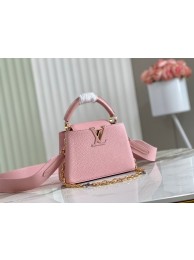 Cheap Fake Louis Vuitton CAPUCINES MINI M59065 pink HY12535BC48