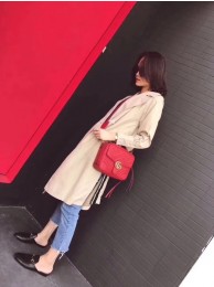 Cheap Gucci GG Marmont Small Shoulder Bag 498100 Red HY26486ZZ98