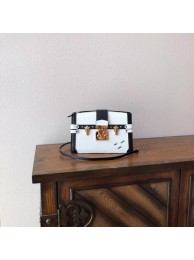 Cheap Louis Vuitton Epi Leather TRUNK CLUTCH M51697 white HY27067sZ66