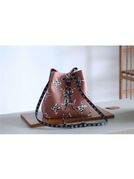 Cheap Louis Vuitton Monogram Canvas Neonoe Adjustable Strap Handbag M44020 brown HY2929sJ42