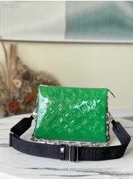 Cheap Louis Vuitton Monogram Vernis COUSSIN PM M57793 green HY20449sJ42