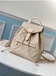 Cheap Louis vuitton original Montsouris Backpack M45205 white HY25559sJ42