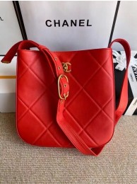 Copy Best Chanel leather Shoulder Bag AS2844 red HY20149Qc72