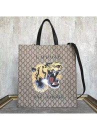 Copy Gucci Now GG Canvas Tote Bags 450950 Tiger HY23555Ey31