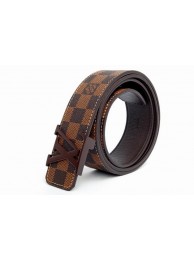 Copy Louis Vuitton Damier Ebene Canvas Belt LV2055 HY2397Kn92