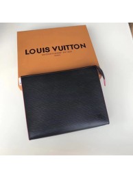 Copy Louis Vuitton Epi Leather TOILETRY POUCH 26 M67184 Black&Rose HY12252Kn92