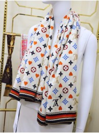 Copy Louis Vuitton Scarf CS2368 White HY25392Kn92