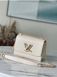 Designer Louis Vuitton TWIST MM M59686 cream HY20315vs94