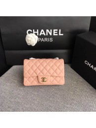 Designer Replica Chanel Classic Flap Bags Red Original Sheepskin Leather 1116 pink HY21702CF36