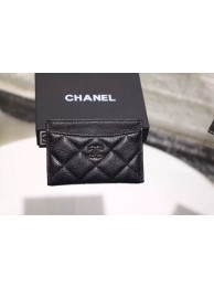 Designer Replica Chanel Wallet C9302 Black HY9657CF36