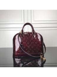 Designer Replica Louis Vuitton Monogram Vernis Alma M93595 Burgundy HY26082CF36