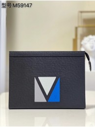 Designer Replica Louis Vuitton POCHETTE VOYAGE M59147 black HY22067CF36