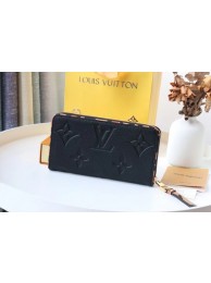 Fake 1:1 Louis Vuitton ZIPPY WALLET M80680 black HY13273YK70