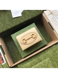 Fake Best Gucci GG Marmont card case Original Leather 466488 Cream HY5112Nk59