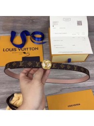 Fake Best Louis Vuitton CIRCLE 20MM REVERSIBLE BELT M0053UA pink HY19347Nk59