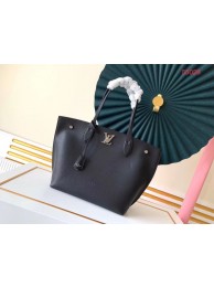 Fake Best Louis vuitton original LOCKME GO M55028 black HY14237Nk59