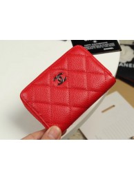 Fake Chanel classic card holder Grained Calfskin & silver-Tone Metal A69271 black HY24724GR32