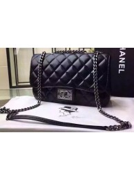 Fake Chanel Classic Flap Bag Original Calfskin Leather A92760 Black HY20661pE71