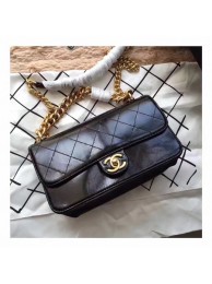 Fake Chanel Classic Flap Bag Sheepskin Leather A33564 Black HY2371uQ71